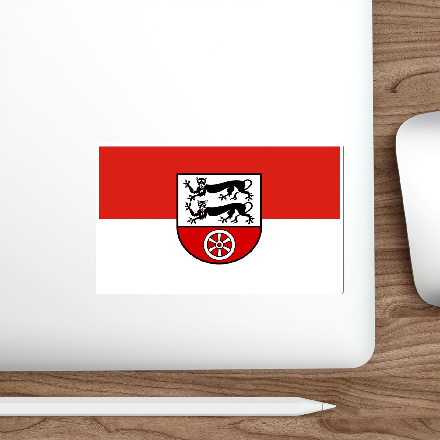 Flag of Hohenlohekreis Germany STICKER Vinyl Die-Cut Decal-The Sticker Space