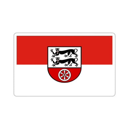 Flag of Hohenlohekreis Germany STICKER Vinyl Die-Cut Decal 2 Inch - The Sticker Space