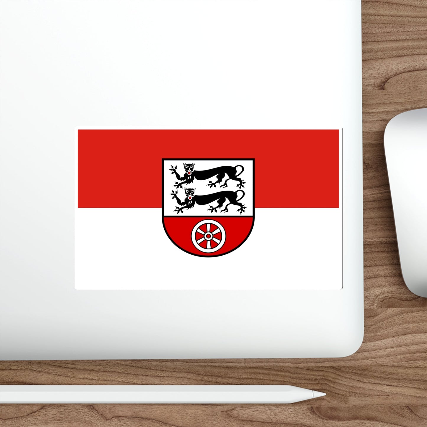 Flag of Hohenlohekreis Germany STICKER Vinyl Die-Cut Decal-The Sticker Space