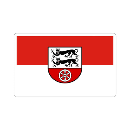 Flag of Hohenlohekreis Germany STICKER Vinyl Die-Cut Decal-3 Inch-The Sticker Space