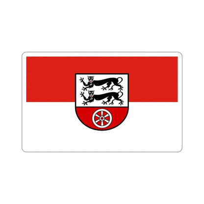 Flag of Hohenlohekreis Germany STICKER Vinyl Die-Cut Decal - The Sticker Space