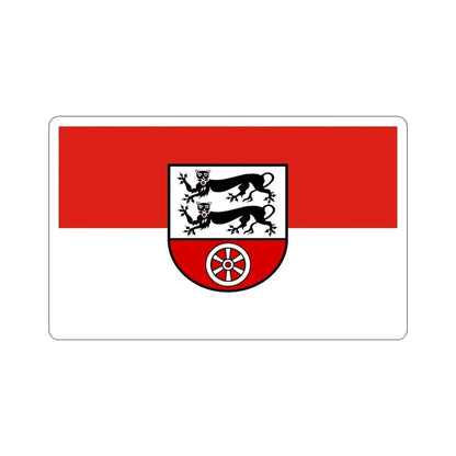 Flag of Hohenlohekreis Germany STICKER Vinyl Die-Cut Decal - The Sticker Space