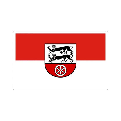 Flag of Hohenlohekreis Germany STICKER Vinyl Die-Cut Decal - The Sticker Space