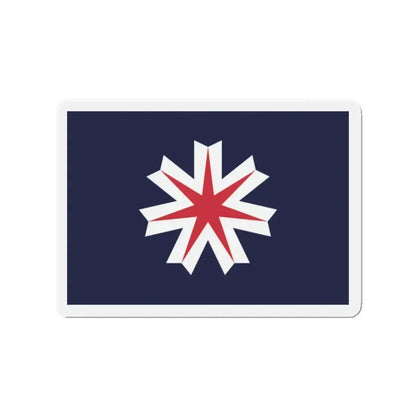 Flag of Hokkaido Prefecture Japan - Refrigerator Magnet - The Sticker Space