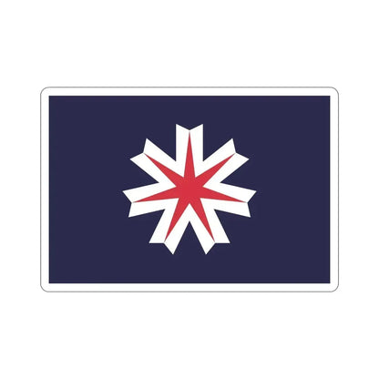 Flag of Hokkaido Prefecture Japan STICKER Vinyl Die-Cut Decal - The Sticker Space