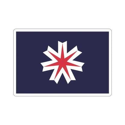 Flag of Hokkaido Prefecture Japan STICKER Vinyl Die-Cut Decal - The Sticker Space