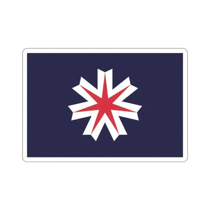 Flag of Hokkaido Prefecture Japan STICKER Vinyl Die-Cut Decal - The Sticker Space