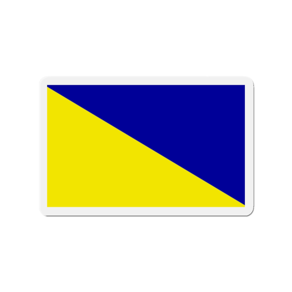 Flag of Holdenville Oklahoma - Die-Cut Magnet-2" x 2"-The Sticker Space