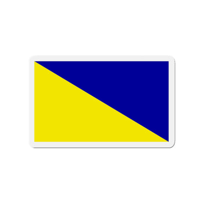 Flag of Holdenville Oklahoma - Die-Cut Magnet-3" x 3"-The Sticker Space