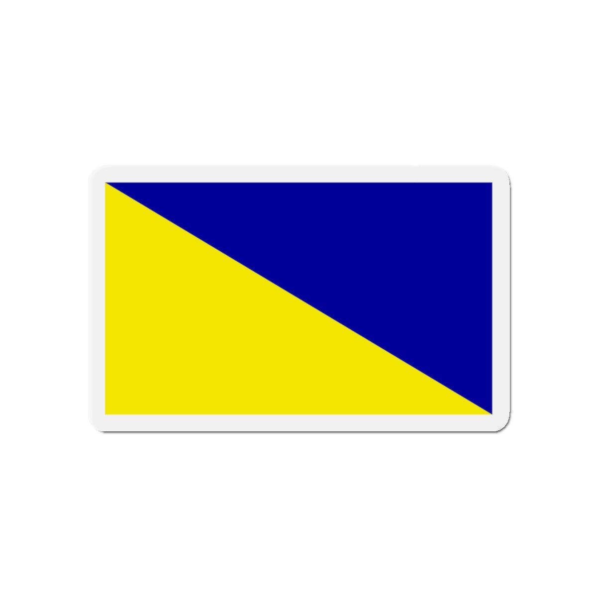 Flag of Holdenville Oklahoma - Die-Cut Magnet-4" x 4"-The Sticker Space