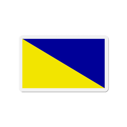 Flag of Holdenville Oklahoma - Die-Cut Magnet-4" x 4"-The Sticker Space