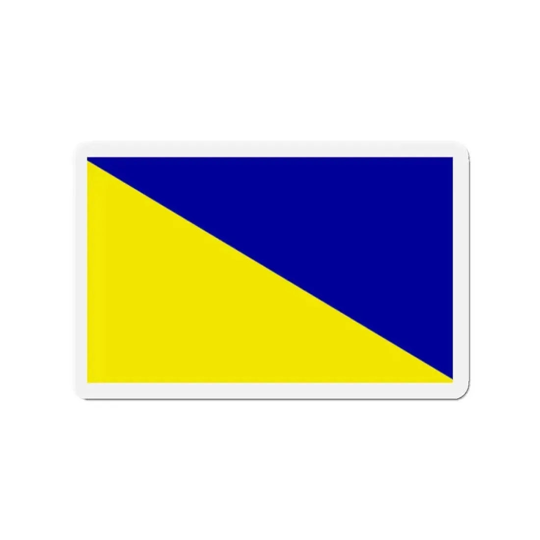 Flag of Holdenville Oklahoma - Refrigerator Magnet 2 Inch - The Sticker Space