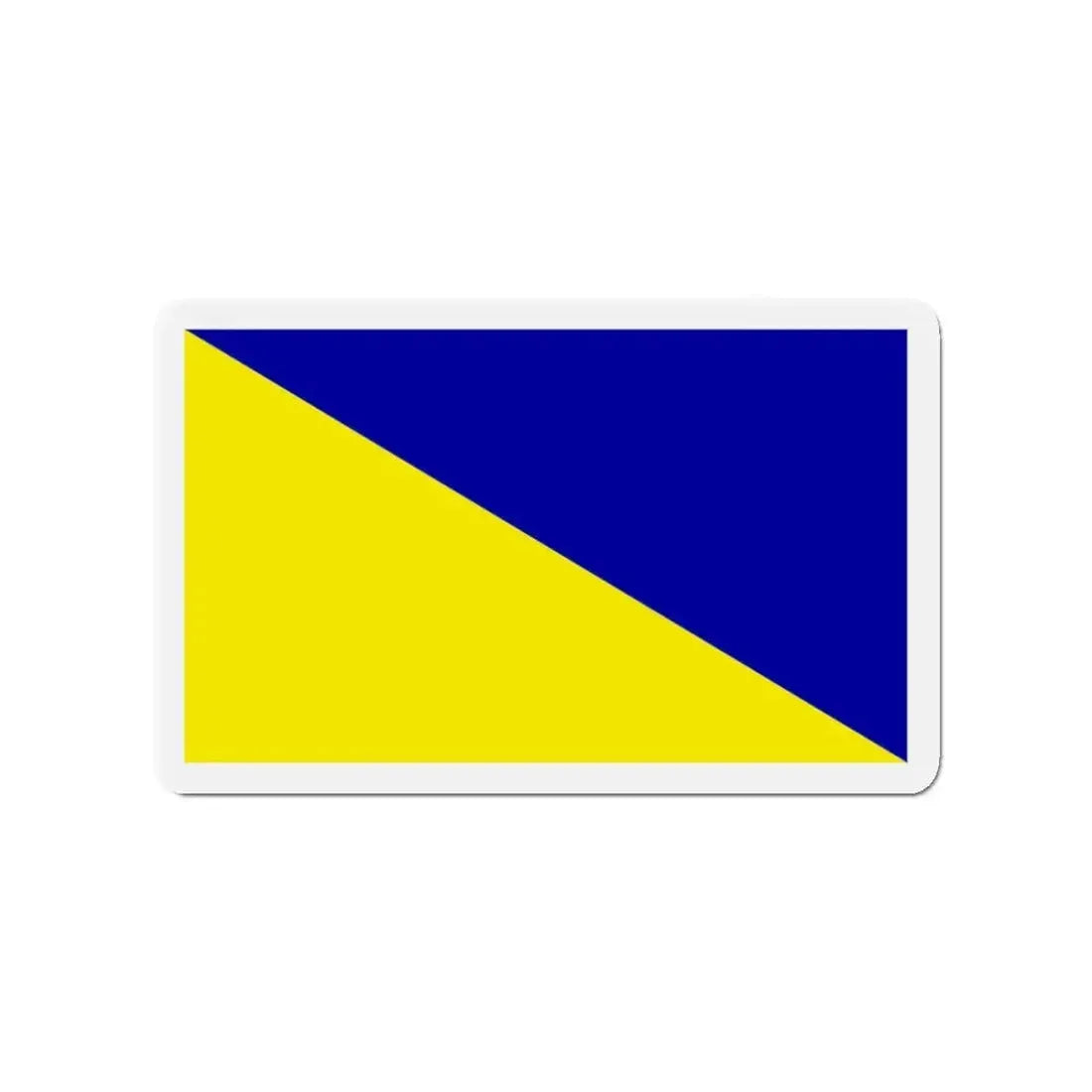 Flag of Holdenville Oklahoma - Refrigerator Magnet 3 Inch - The Sticker Space