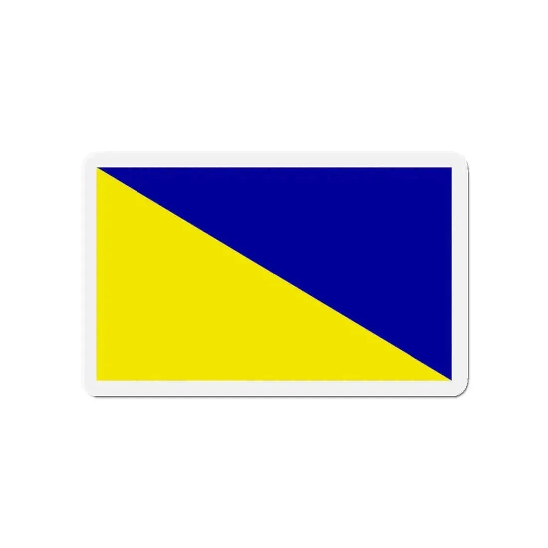 Flag of Holdenville Oklahoma - Refrigerator Magnet 4 Inch - The Sticker Space