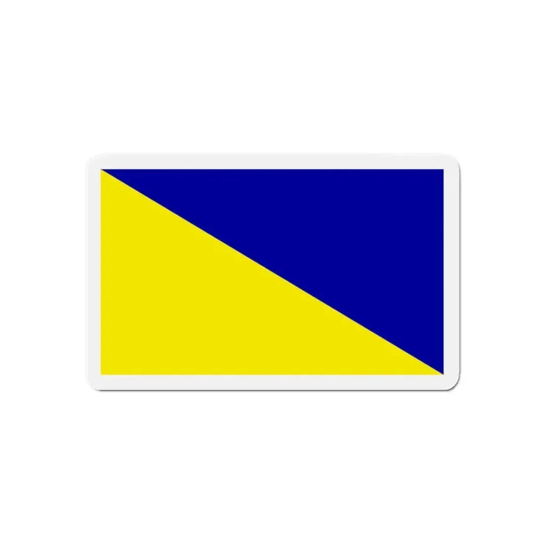 Flag of Holdenville Oklahoma - Refrigerator Magnet 6 Inch - The Sticker Space