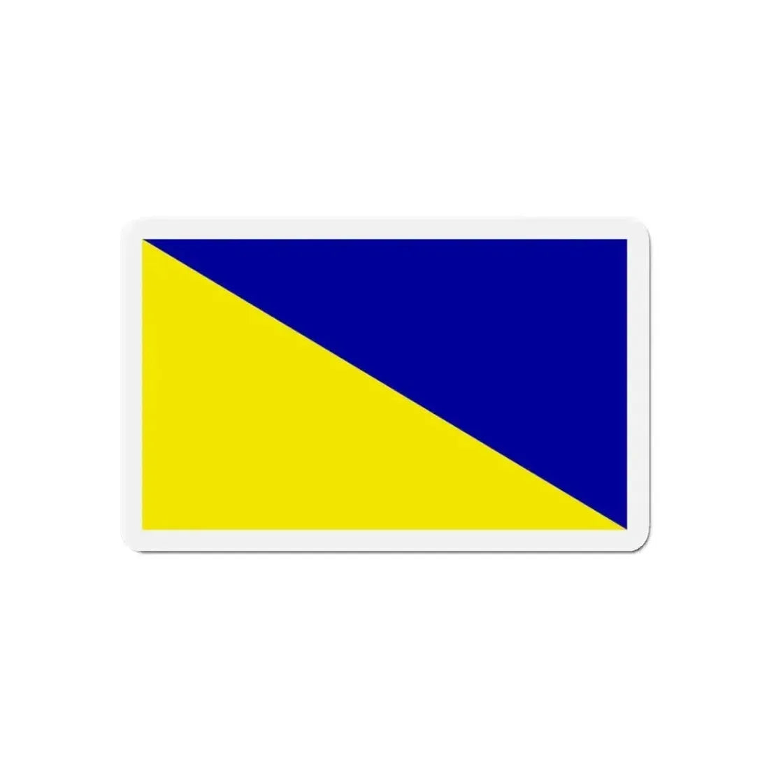 Flag of Holdenville Oklahoma - Refrigerator Magnet - The Sticker Space