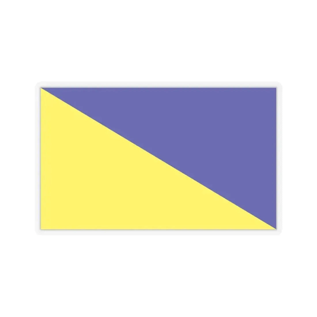Flag of Holdenville, Oklahoma - STICKER Vinyl Kiss-Cut Decal 3 Inch Transparent - The Sticker Space