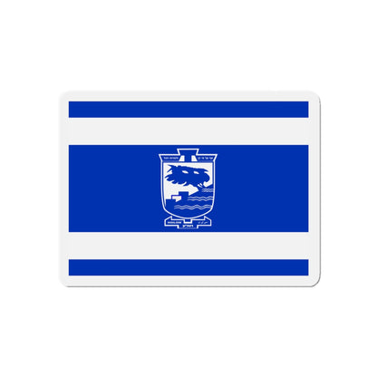 Flag of Holon Israel - Die-Cut Magnet-5" x 5"-The Sticker Space