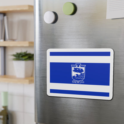 Flag of Holon Israel - Die-Cut Magnet-The Sticker Space