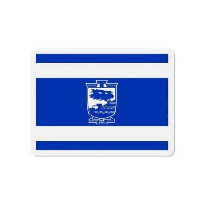 Flag of Holon Israel - Refrigerator Magnet 4 Inch - The Sticker Space