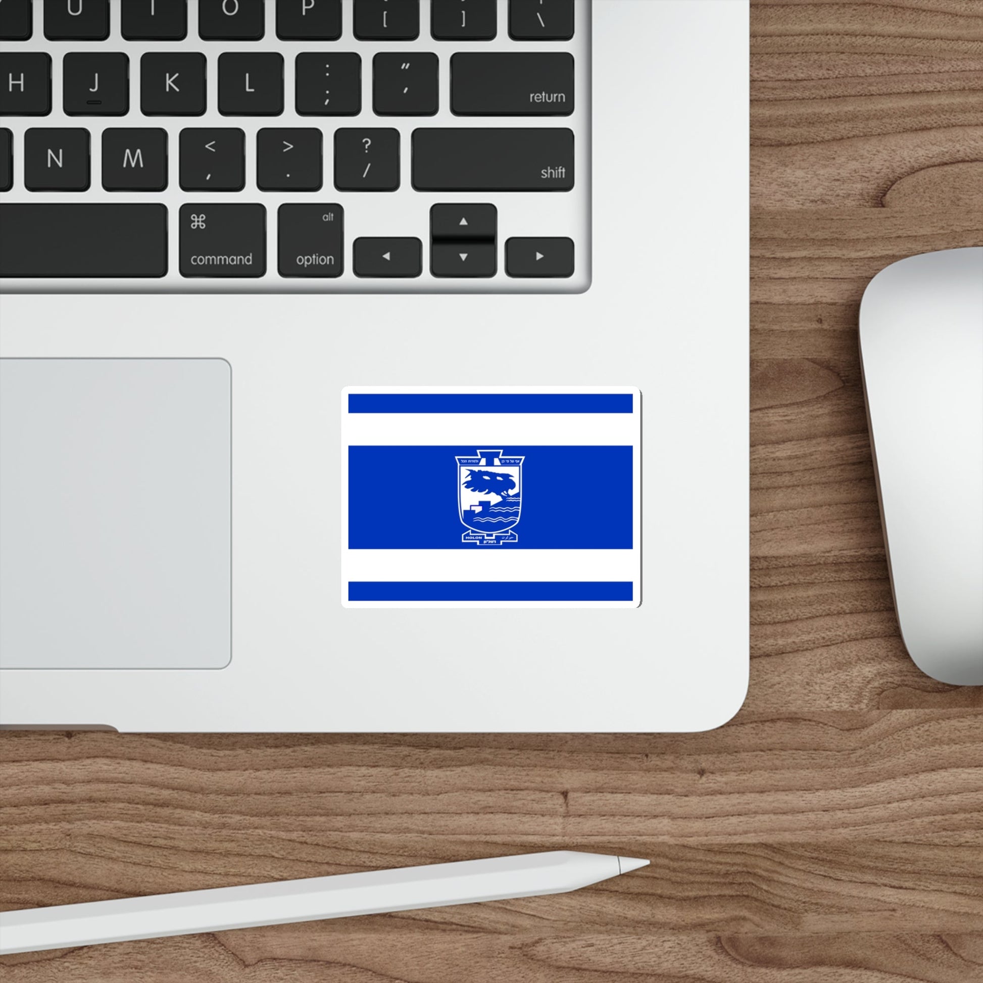 Flag of Holon Israel STICKER Vinyl Die-Cut Decal-The Sticker Space