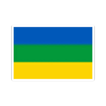 Flag of Holovne (Ukraine) STICKER Vinyl Kiss-Cut Decal 2 Inch White - The Sticker Space