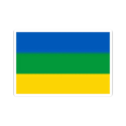 Flag of Holovne (Ukraine) STICKER Vinyl Kiss-Cut Decal 2 Inch White - The Sticker Space
