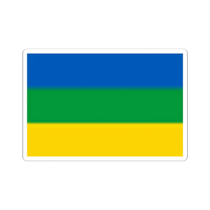 Flag of Holovne (Ukraine) STICKER Vinyl Kiss-Cut Decal 6 Inch White - The Sticker Space