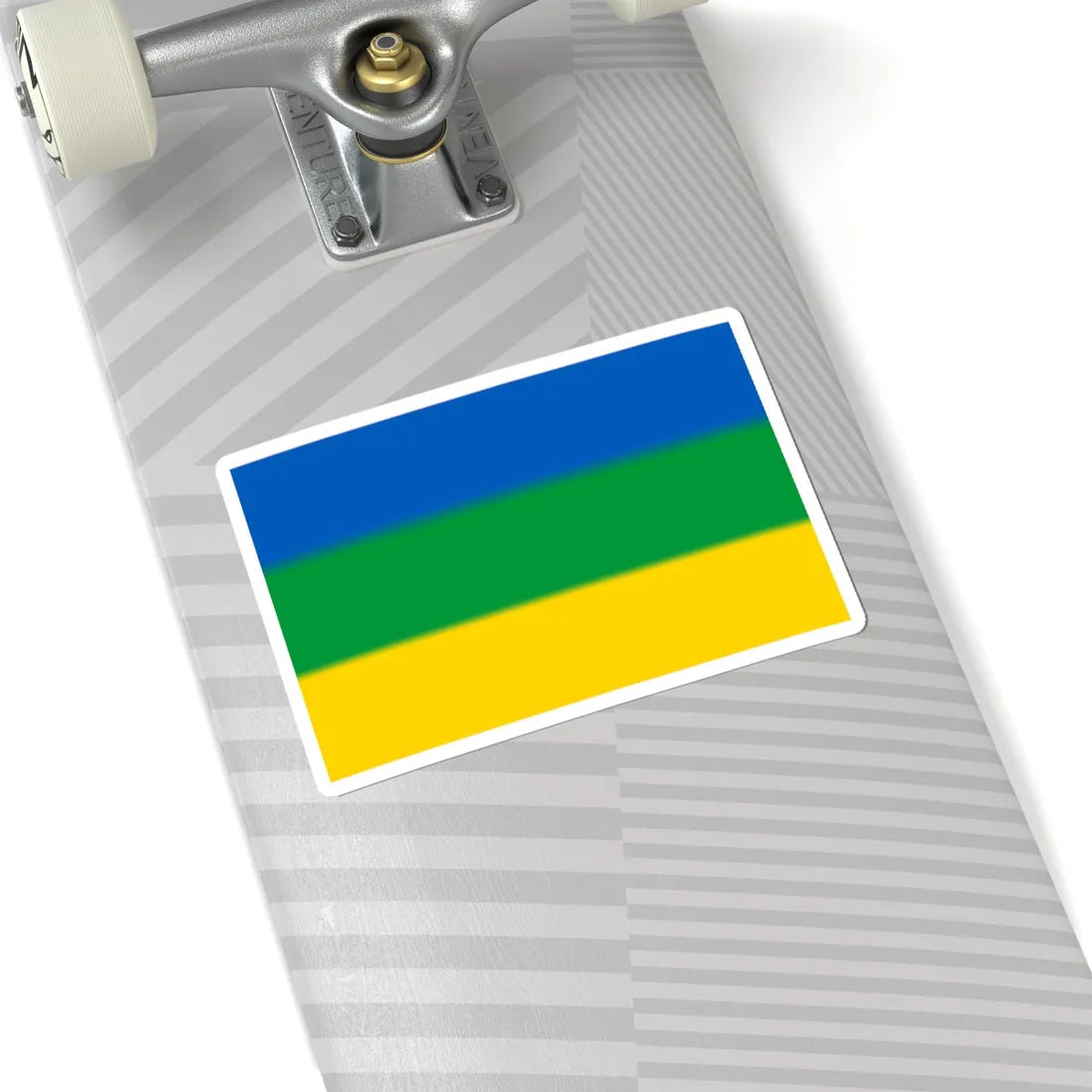 Flag of Holovne (Ukraine) STICKER Vinyl Kiss-Cut Decal - The Sticker Space