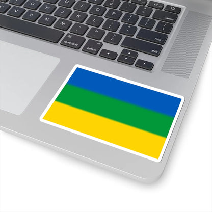 Flag of Holovne (Ukraine) STICKER Vinyl Kiss-Cut Decal - The Sticker Space
