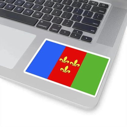 Flag of Holsbeek (Belgium) STICKER Vinyl Kiss-Cut Decal - The Sticker Space