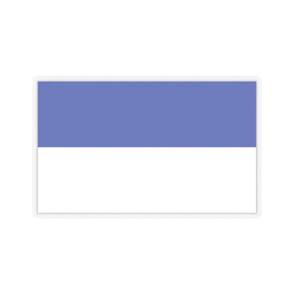 Flag of Holzminden Germany - STICKER Vinyl Kiss-Cut Decal 2 Inch Transparent - The Sticker Space
