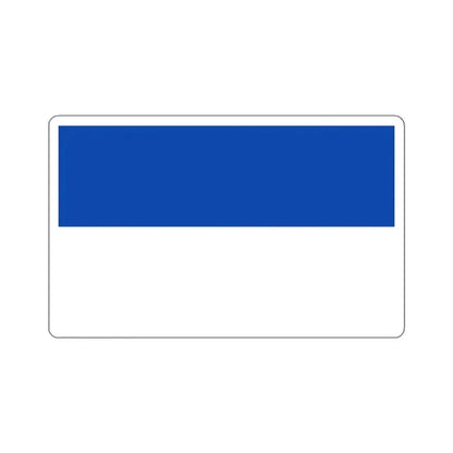 Flag of Holzminden Germany - STICKER Vinyl Kiss-Cut Decal 2 Inch White - The Sticker Space