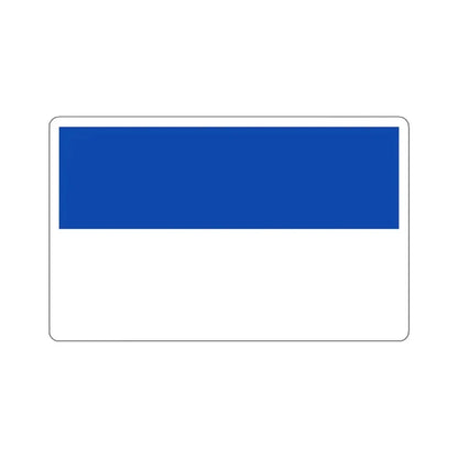 Flag of Holzminden Germany - STICKER Vinyl Kiss-Cut Decal 3 Inch White - The Sticker Space