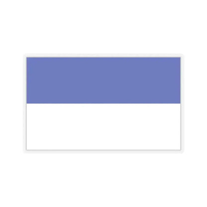 Flag of Holzminden Germany - STICKER Vinyl Kiss-Cut Decal 4 Inch Transparent - The Sticker Space