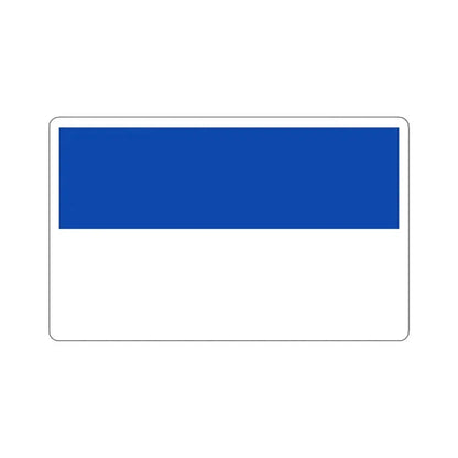 Flag of Holzminden Germany - STICKER Vinyl Kiss-Cut Decal 6 Inch White - The Sticker Space