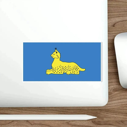 Flag of Homieĺ  Homiel  Gomel Russia STICKER Vinyl Die-Cut Decal - The Sticker Space