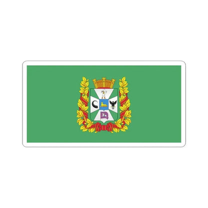 Flag of Homyel Voblast (Belarus) STICKER Vinyl Kiss-Cut Decal 3 Inch White - The Sticker Space