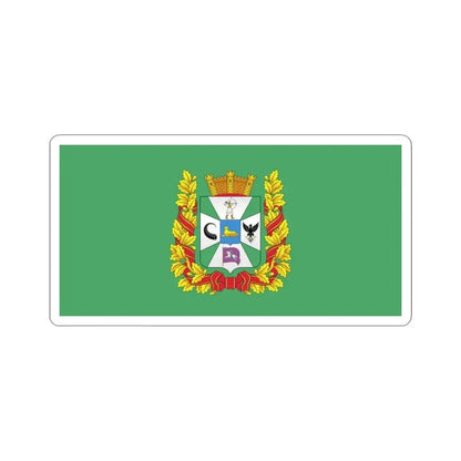 Flag of Homyel Voblast (Belarus) STICKER Vinyl Kiss-Cut Decal 6 Inch White - The Sticker Space