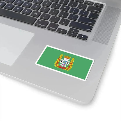 Flag of Homyel Voblast (Belarus) STICKER Vinyl Kiss-Cut Decal - The Sticker Space