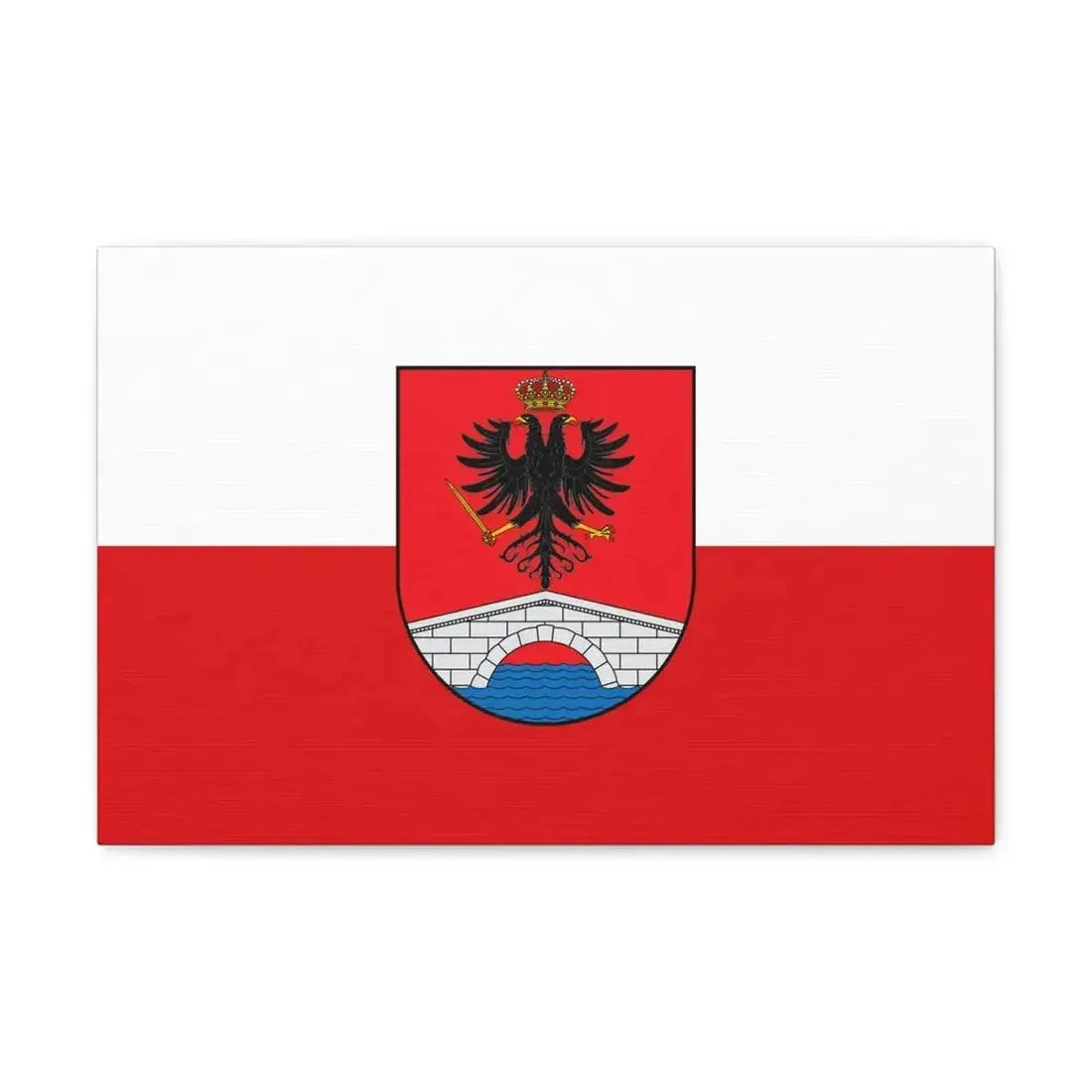 Flag of Honda Tolima Colombia - Canvas Wall Art - The Sticker Space