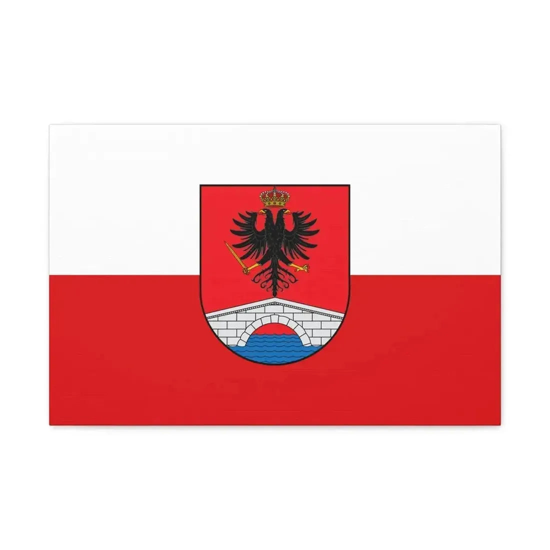 Flag of Honda Tolima Colombia - Canvas Wall Art - The Sticker Space