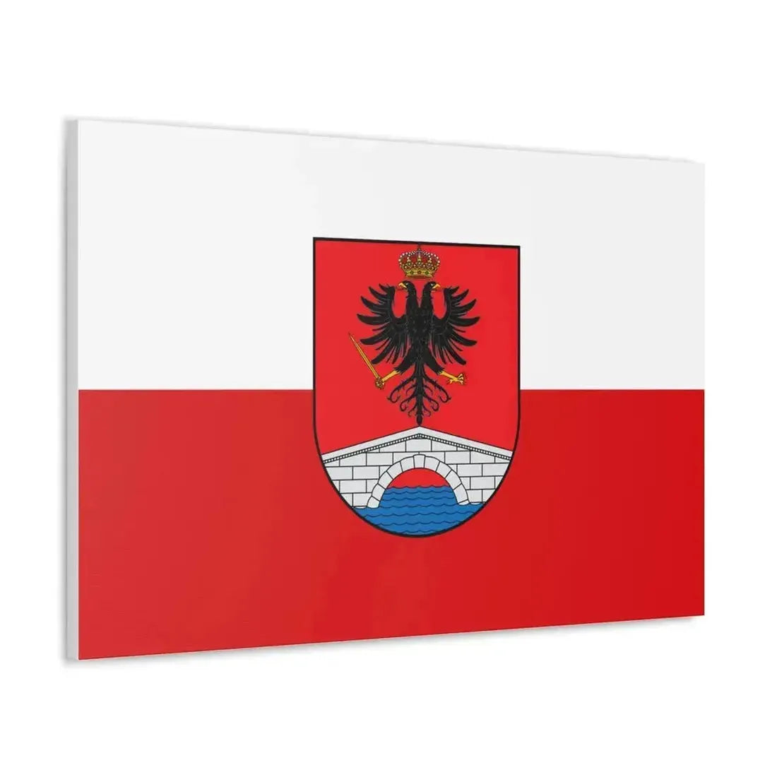 Flag of Honda Tolima Colombia - Canvas Wall Art - The Sticker Space