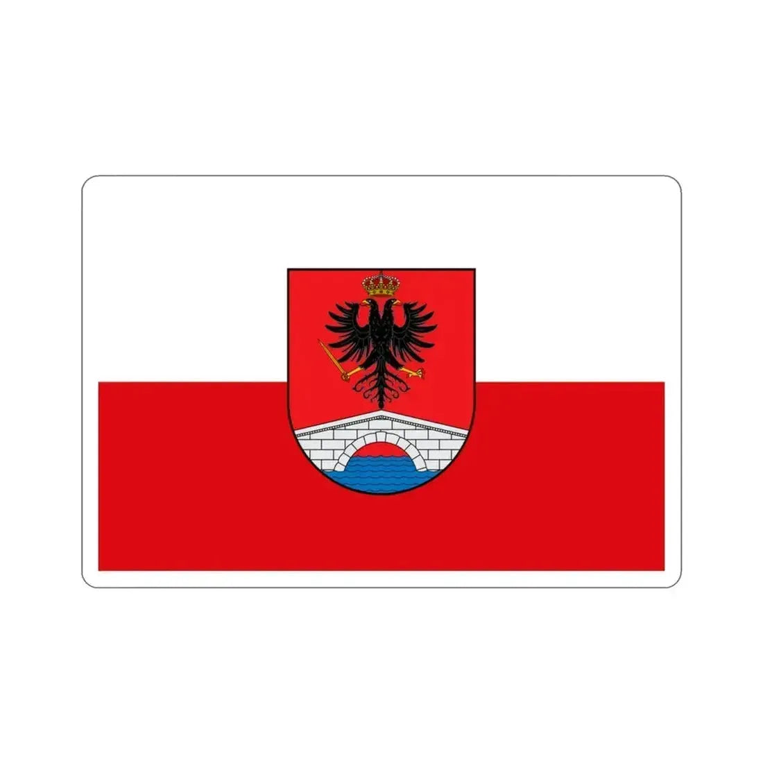 Flag of Honda Tolima Colombia STICKER Vinyl Die-Cut Decal 3 Inch - The Sticker Space