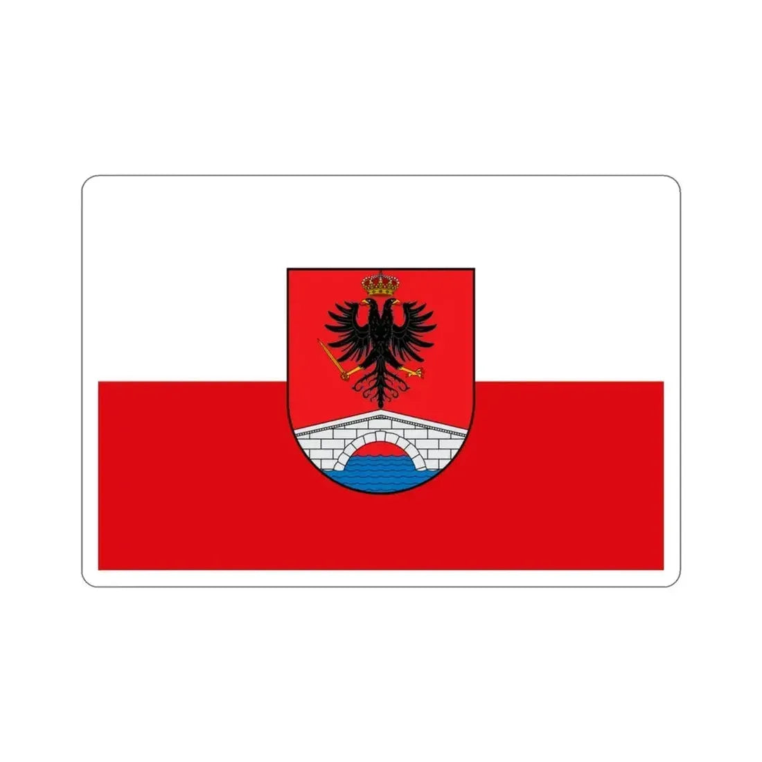 Flag of Honda Tolima Colombia STICKER Vinyl Die-Cut Decal 3 Inch - The Sticker Space