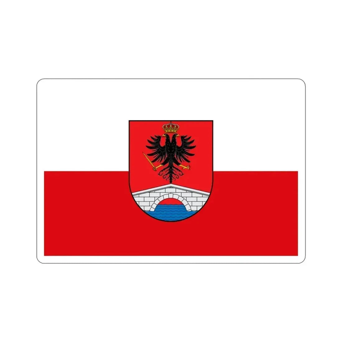 Flag of Honda Tolima Colombia STICKER Vinyl Die-Cut Decal 4 Inch - The Sticker Space