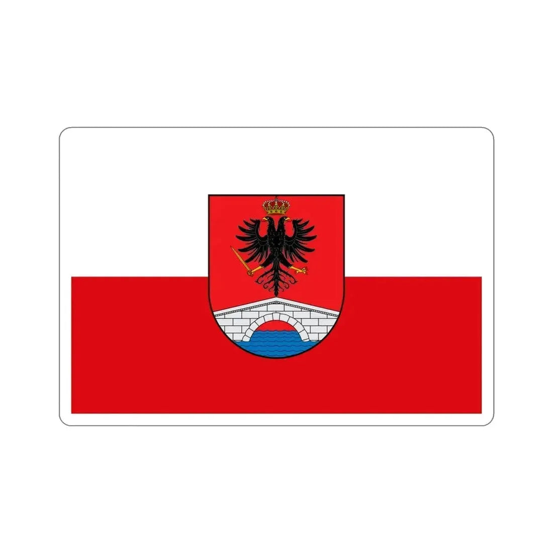 Flag of Honda Tolima Colombia STICKER Vinyl Die-Cut Decal 5 Inch - The Sticker Space