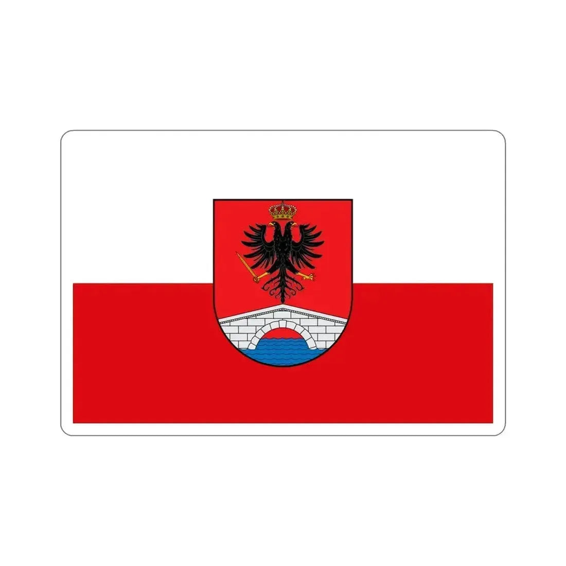 Flag of Honda Tolima Colombia STICKER Vinyl Die-Cut Decal 6 Inch - The Sticker Space