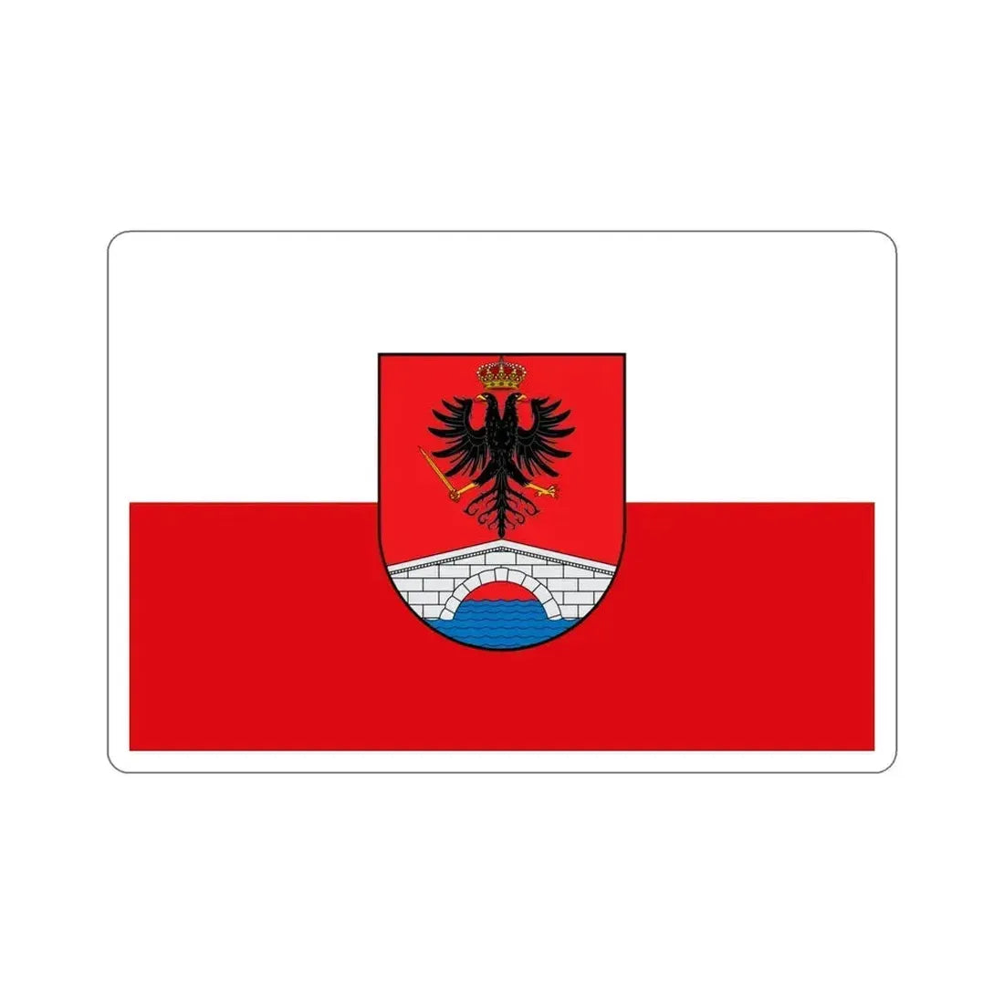 Flag of Honda Tolima Colombia STICKER Vinyl Die-Cut Decal 6 Inch - The Sticker Space