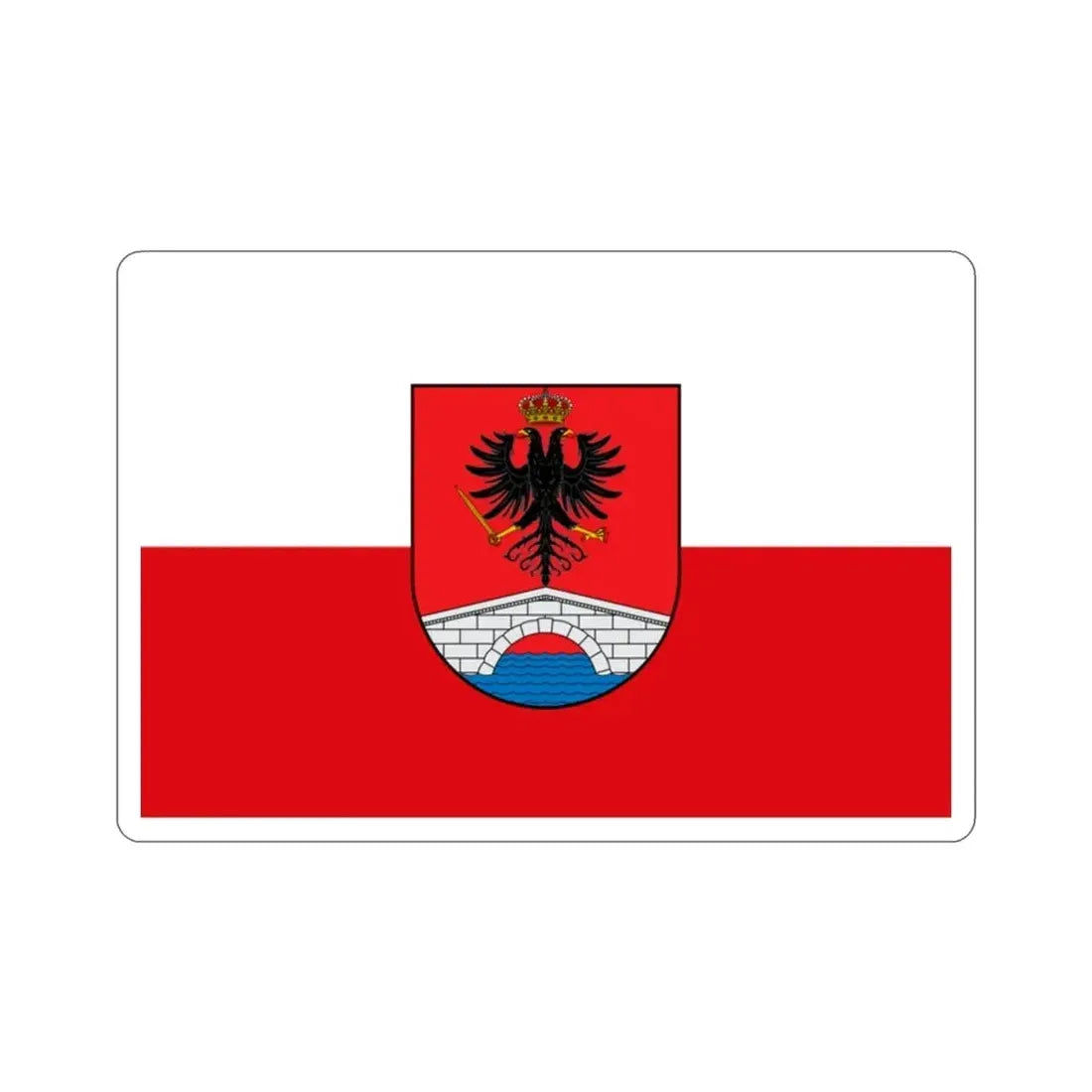 Flag of Honda Tolima Colombia STICKER Vinyl Die-Cut Decal - The Sticker Space